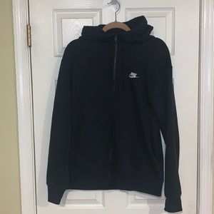 Black Nike Zip Up Hoodie